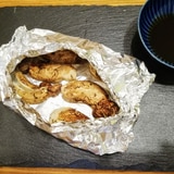 松茸のホイル焼き